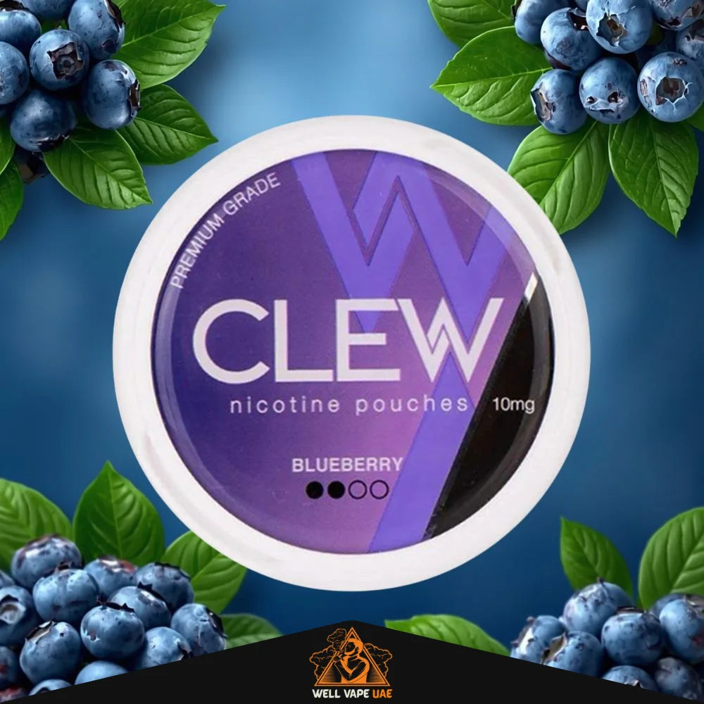 CLEW Nicotine Pouches Blueberry 10mg