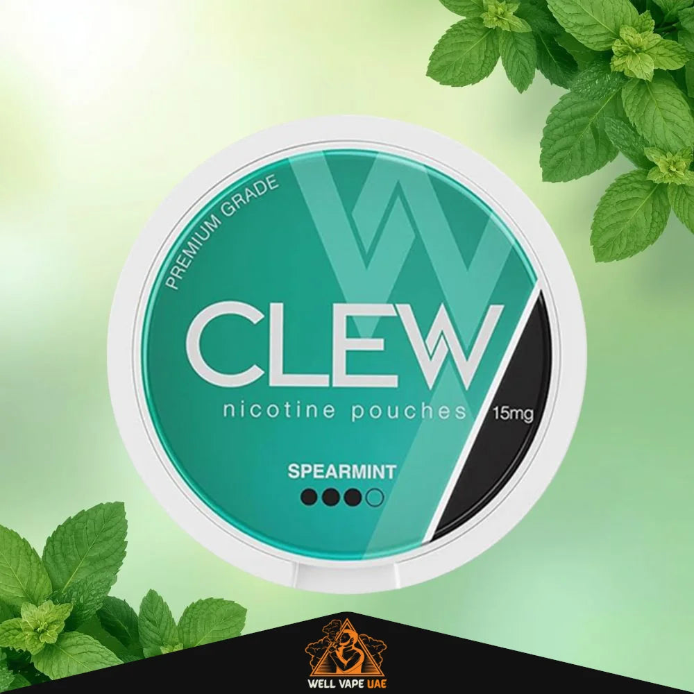 CLEW Nicotine Pouches Spearmint 15mg