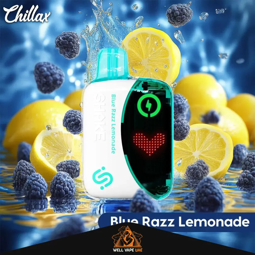 Chillax Shake 22000 Puffs Blue Razz Lemonade