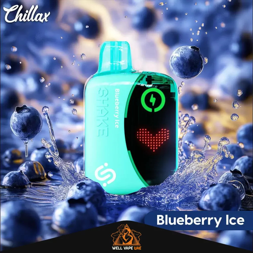 Chillax Shake 22000 Puffs Blueberry Ice
