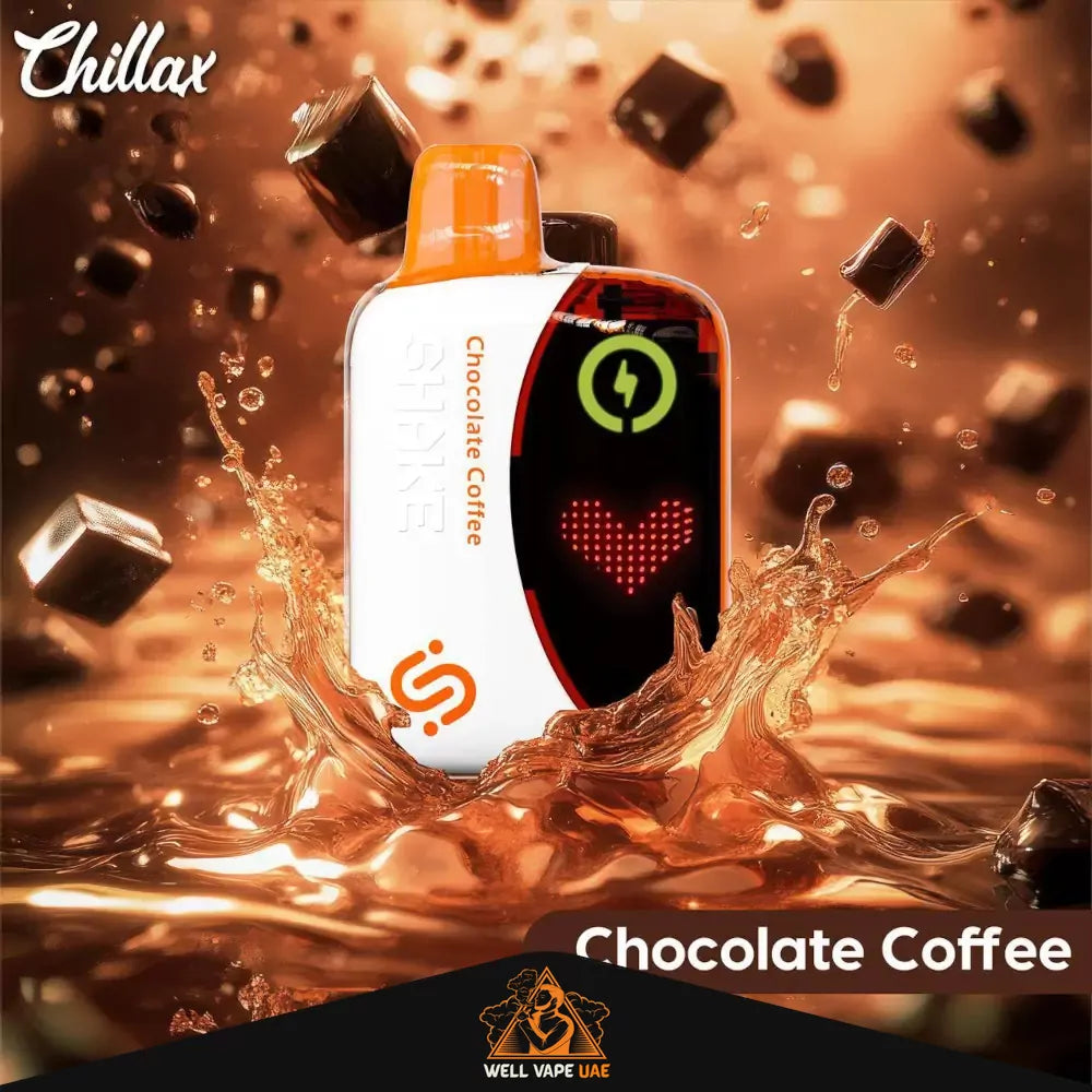 Chillax Shake 22000 Puffs Chocolate Coffee