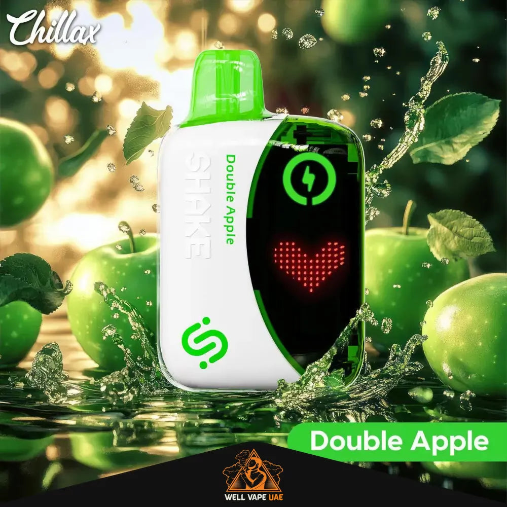 Chillax Shake 22000 Puffs Double Apple
