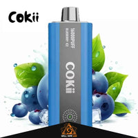 Cokii 16000 Puffs Zero Nicotine Blueberry Ice