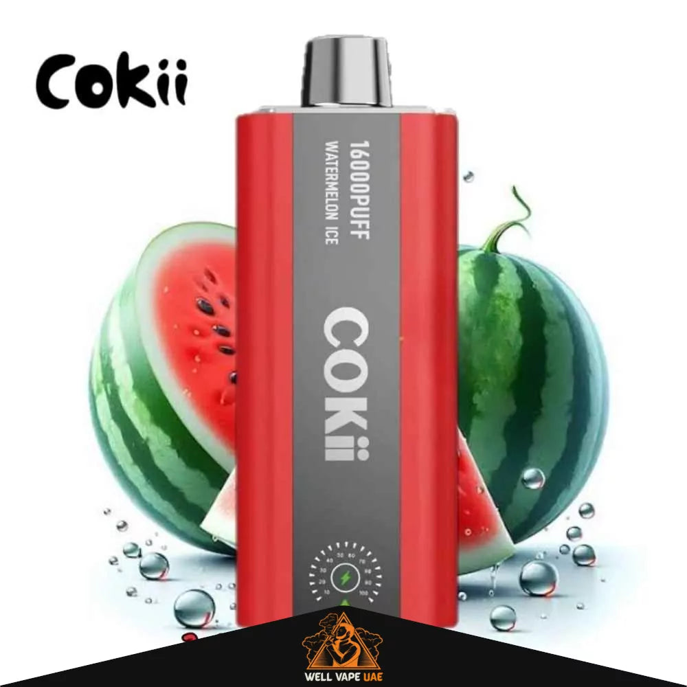 Cokii 16000 Puffs Zero Nicotine Watermelon Ice
