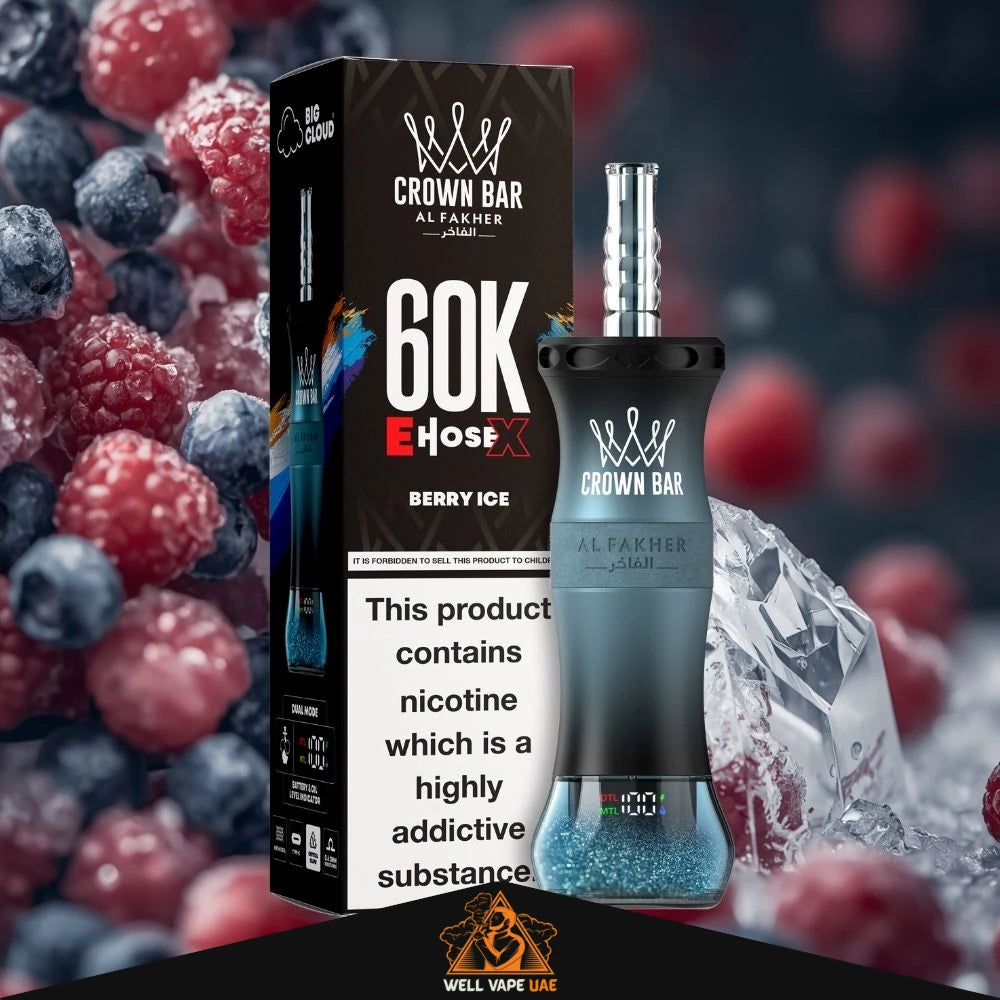 Al Fakher Crown Bar 60K E-hose X
