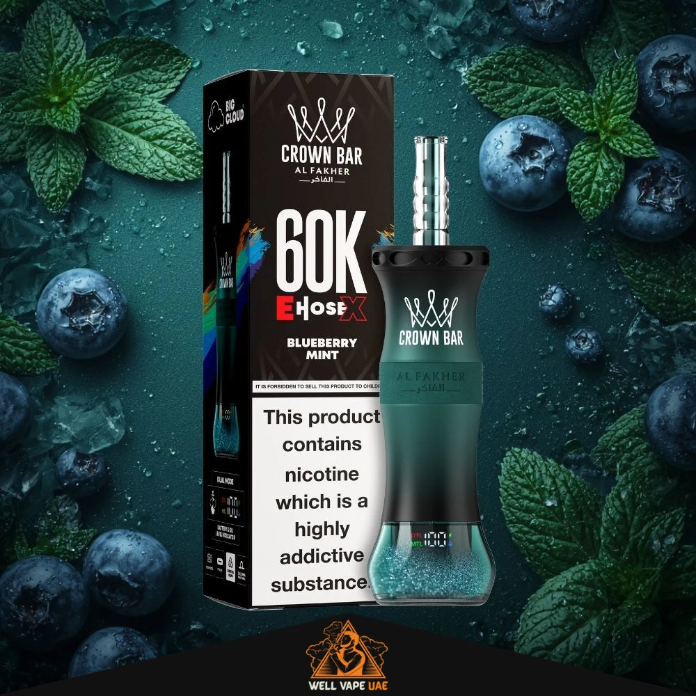 Al Fakher Crown Bar 60K E-hose X