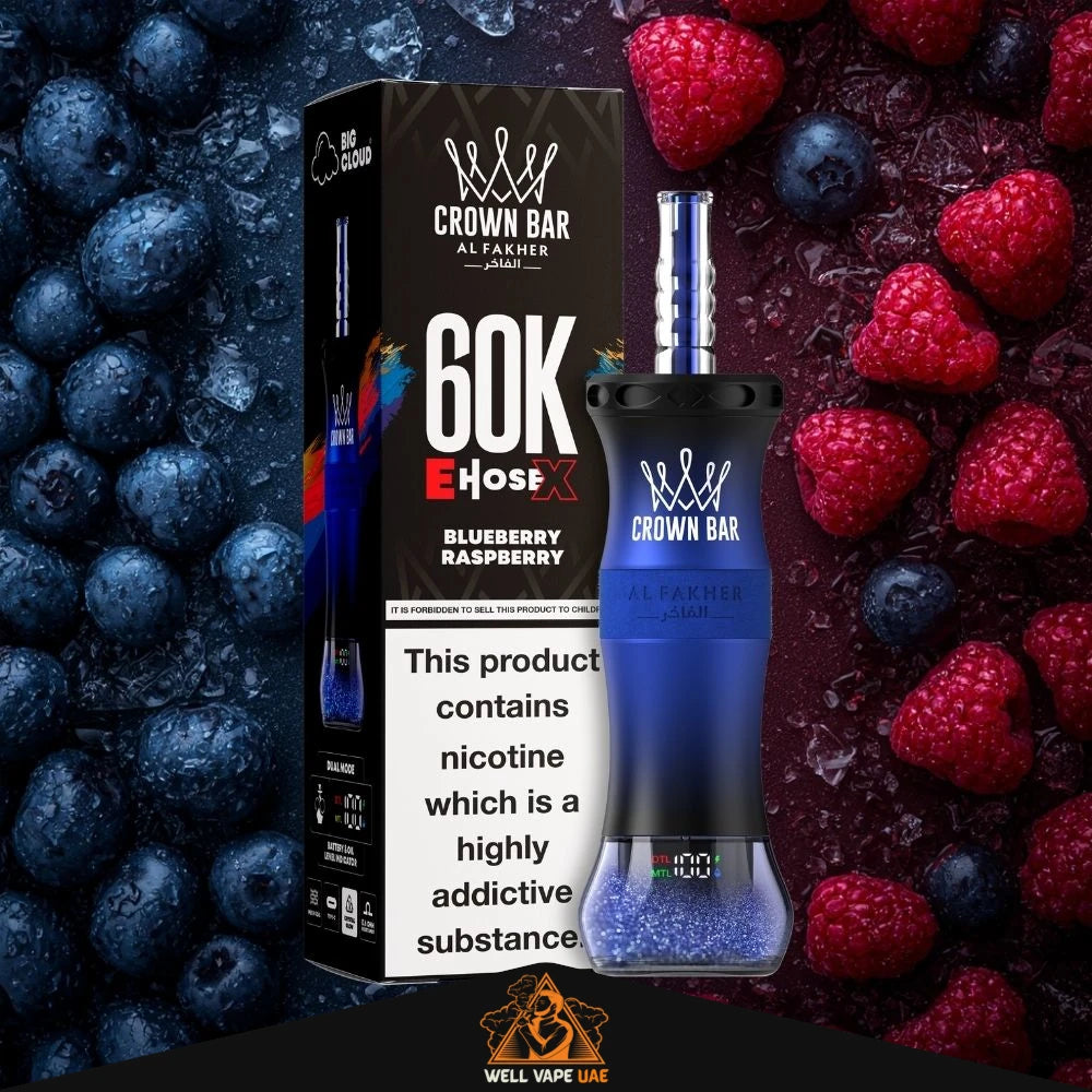 Al Fakher Crown Bar 60K E-hose X
