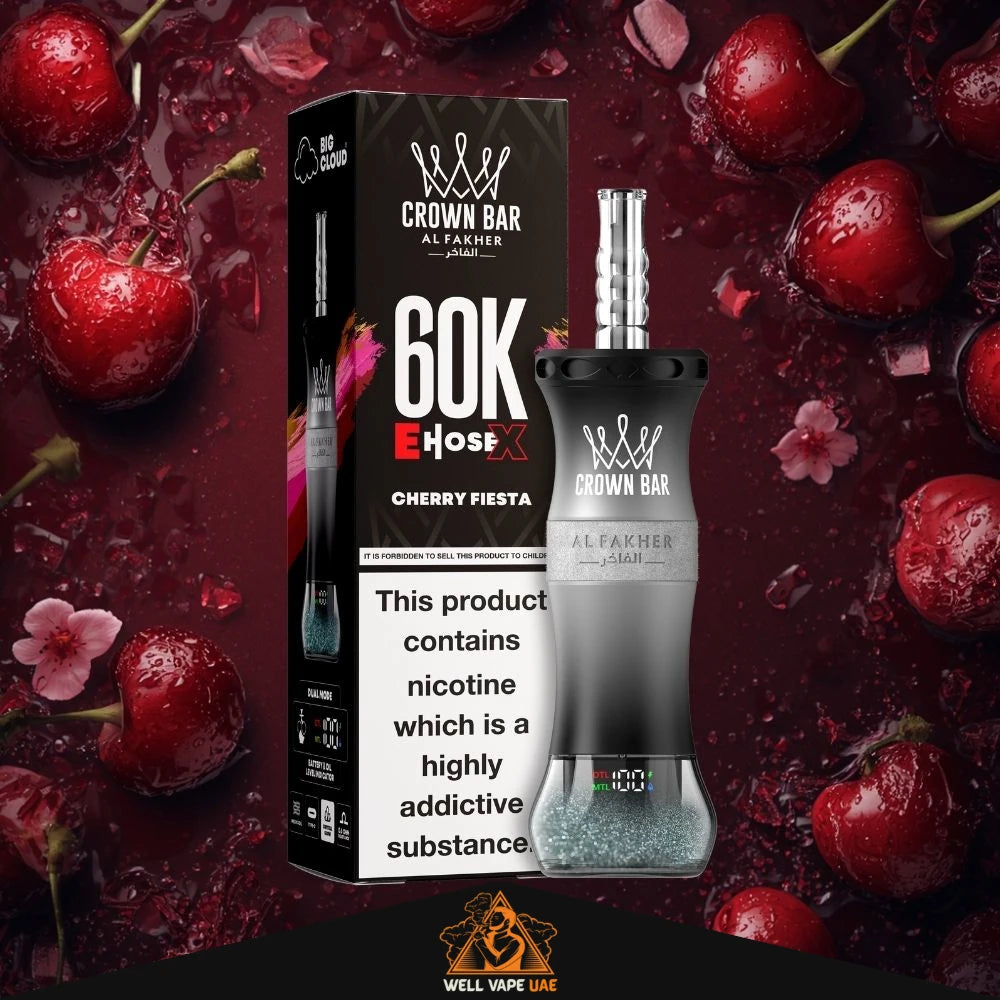 Al Fakher Crown Bar 60K E-hose X