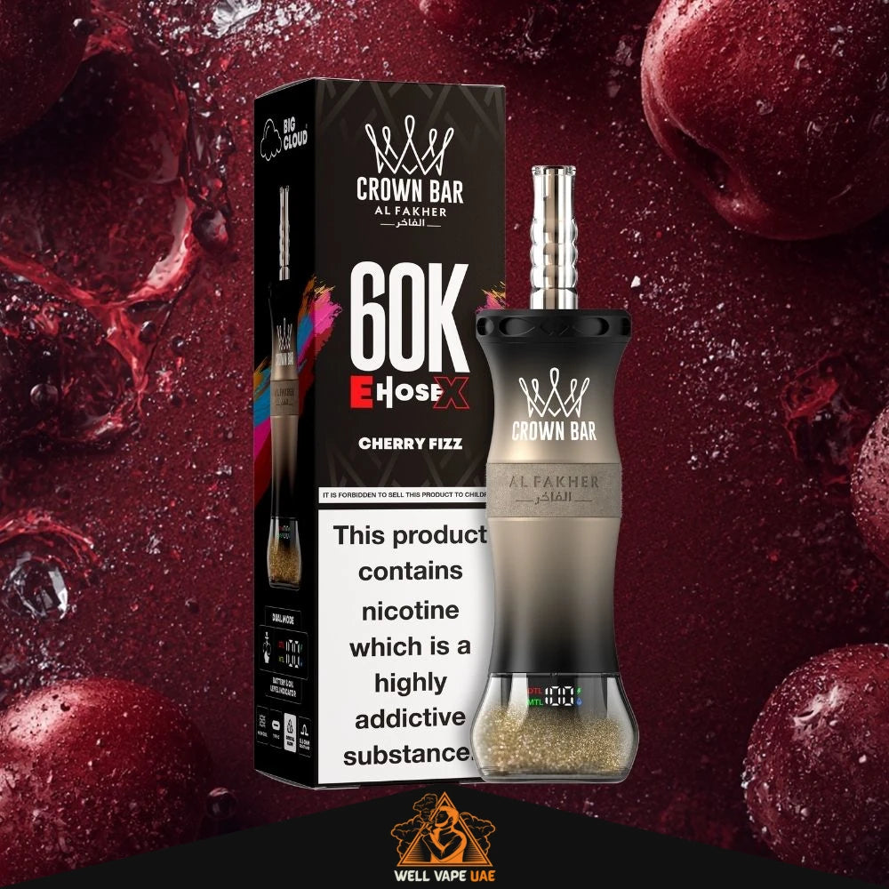 Al Fakher Crown Bar 60K E-hose X