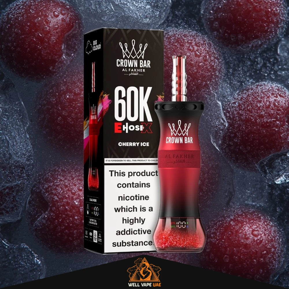 Al Fakher Crown Bar 60K E-hose X