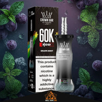 Al Fakher Crown Bar 60K E-hose X