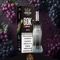 Al Fakher Crown Bar 60K E-hose X