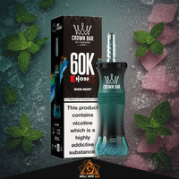 Al Fakher Crown Bar 60K E-hose X