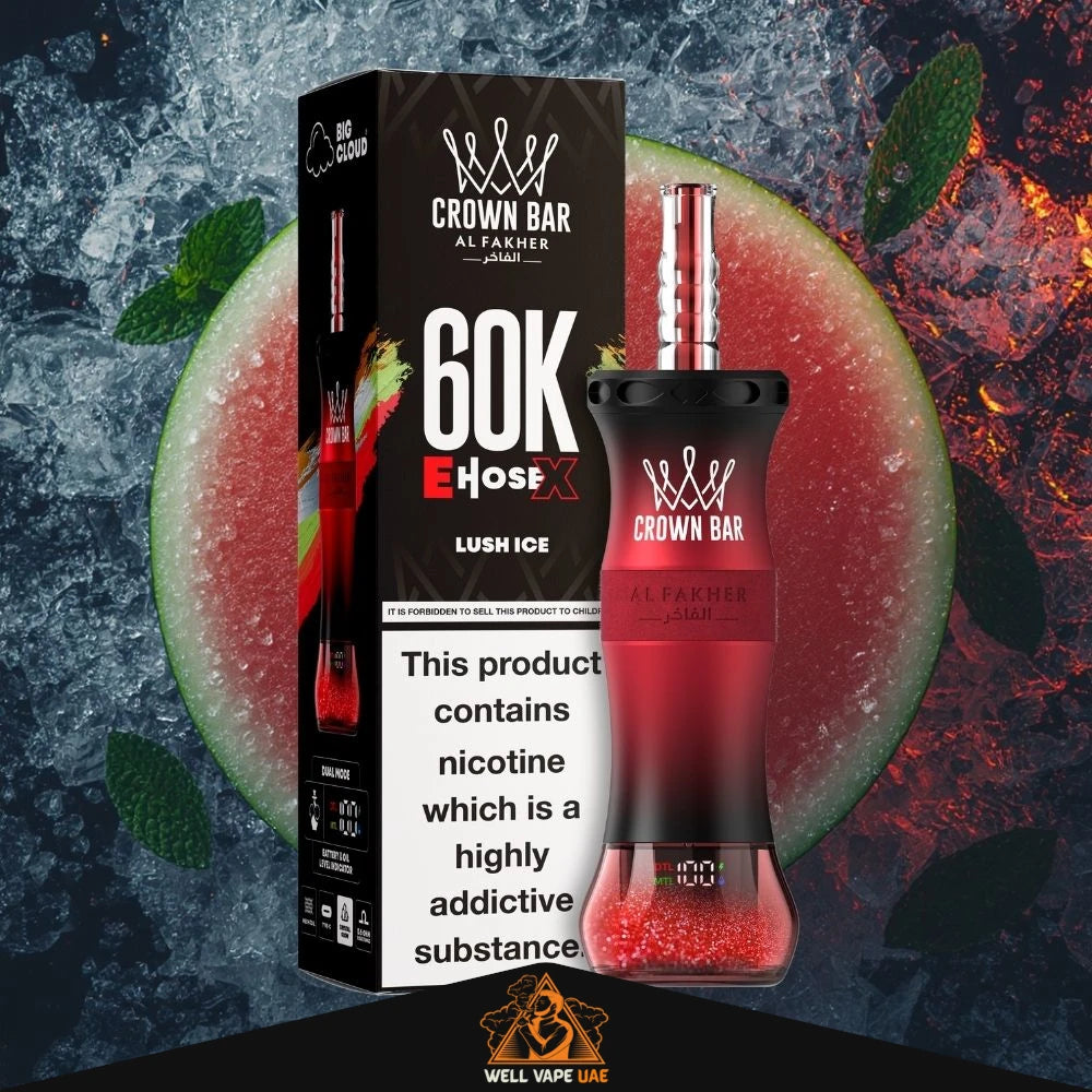 Al Fakher Crown Bar 60K E-hose X