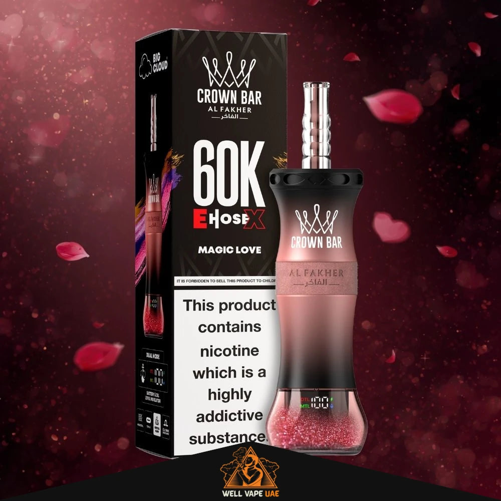 Al Fakher Crown Bar 60K E-hose X