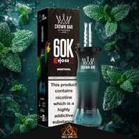 Al Fakher Crown Bar 60K E-hose X