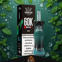 Al Fakher Crown Bar 60K E-hose X