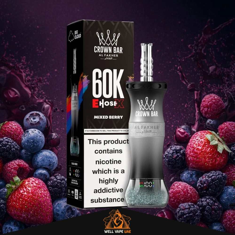 Al Fakher Crown Bar 60K E-hose X