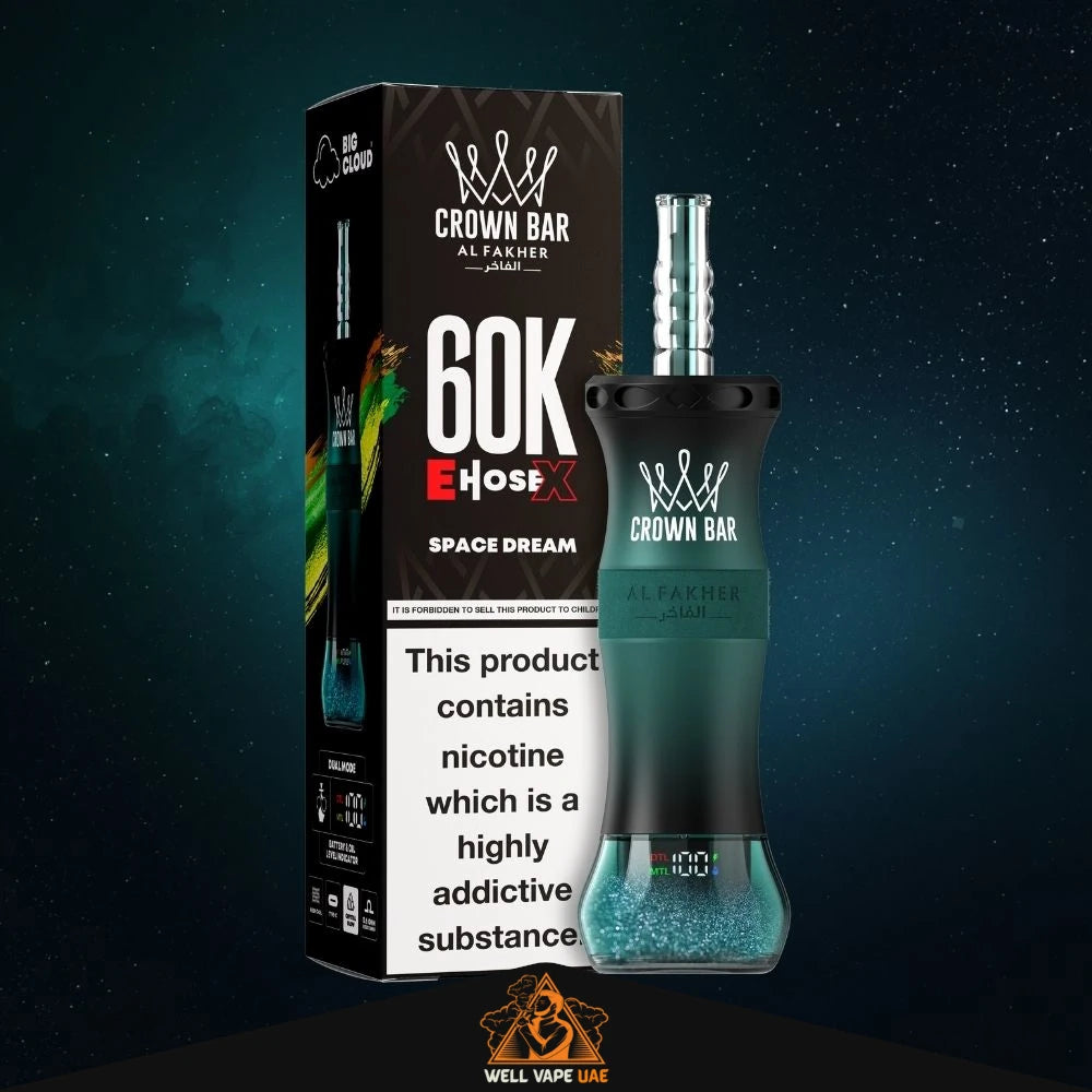 Al Fakher Crown Bar 60K E-hose X
