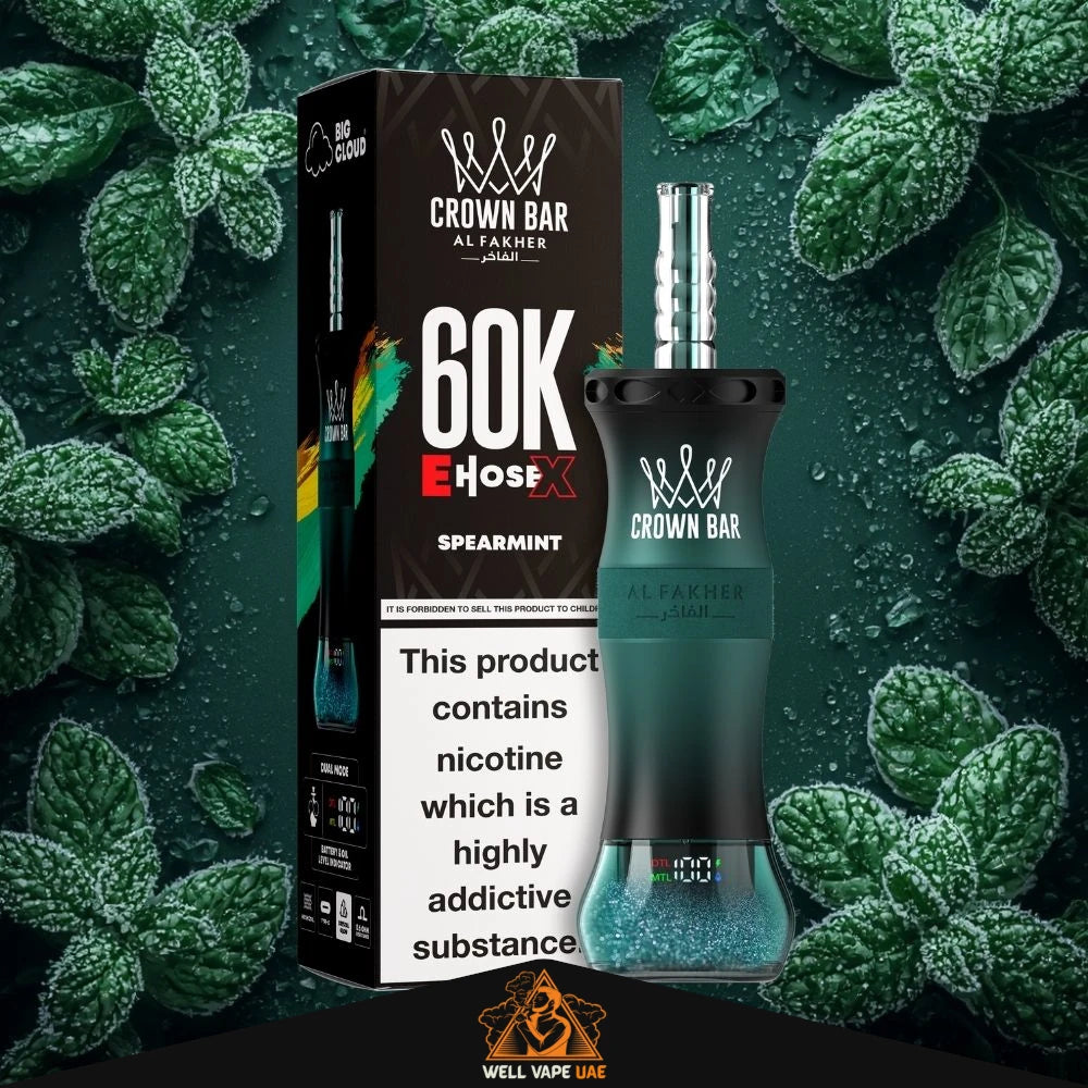 Al Fakher Crown Bar 60K E-hose X