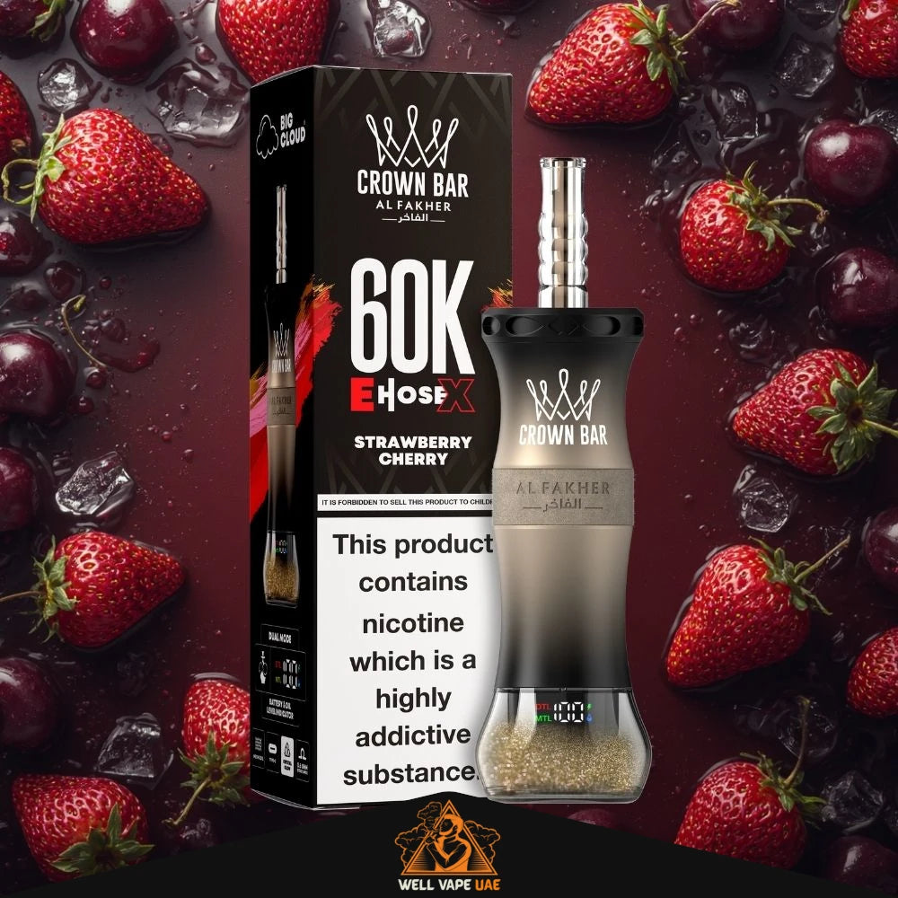 Al Fakher Crown Bar 60K E-hose X