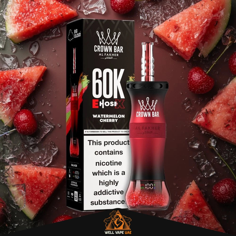 Al Fakher Crown Bar 60K E-hose X