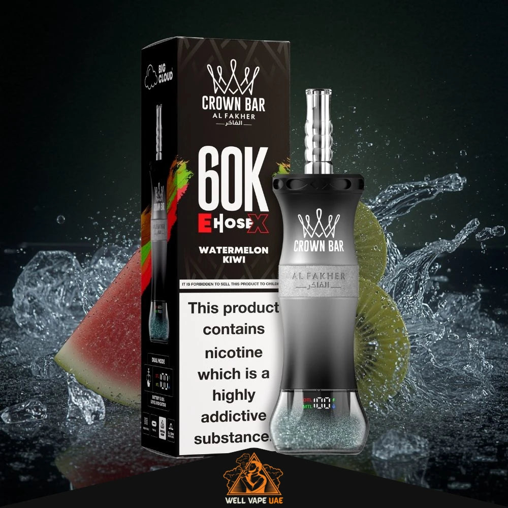 Al Fakher Crown Bar 60K E-hose X
