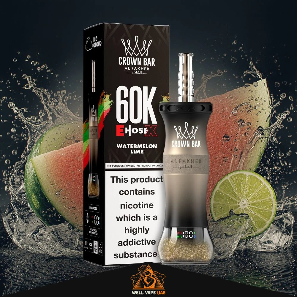 Al Fakher Crown Bar 60K E-hose X