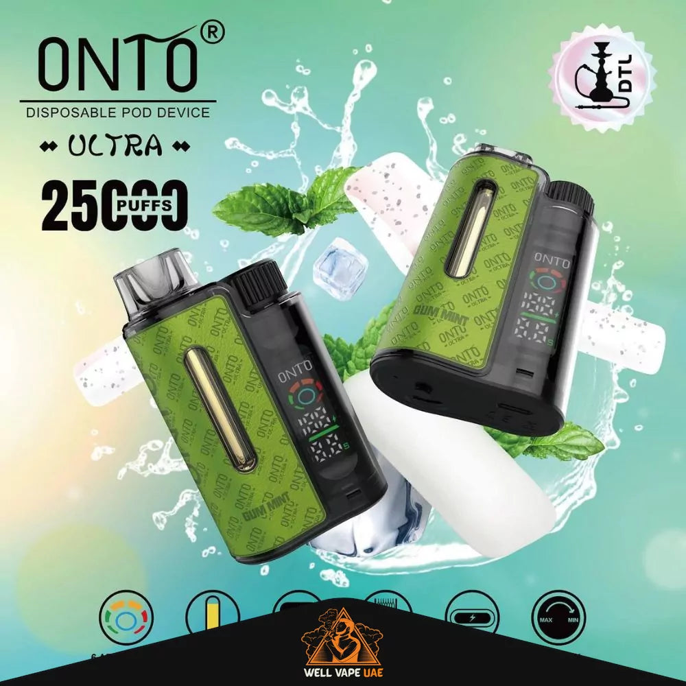 DTL Vapor Onto Ultra 25000 Puffs Disposable Vapes