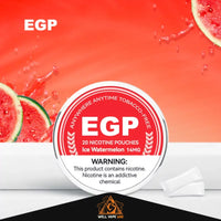 EGP Nicotine Pouches Ice Watermelon