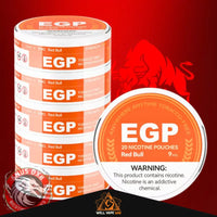 EGP Nicotine Pouches Red Bull