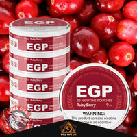 EGP Nicotine Pouches Ruby Berry