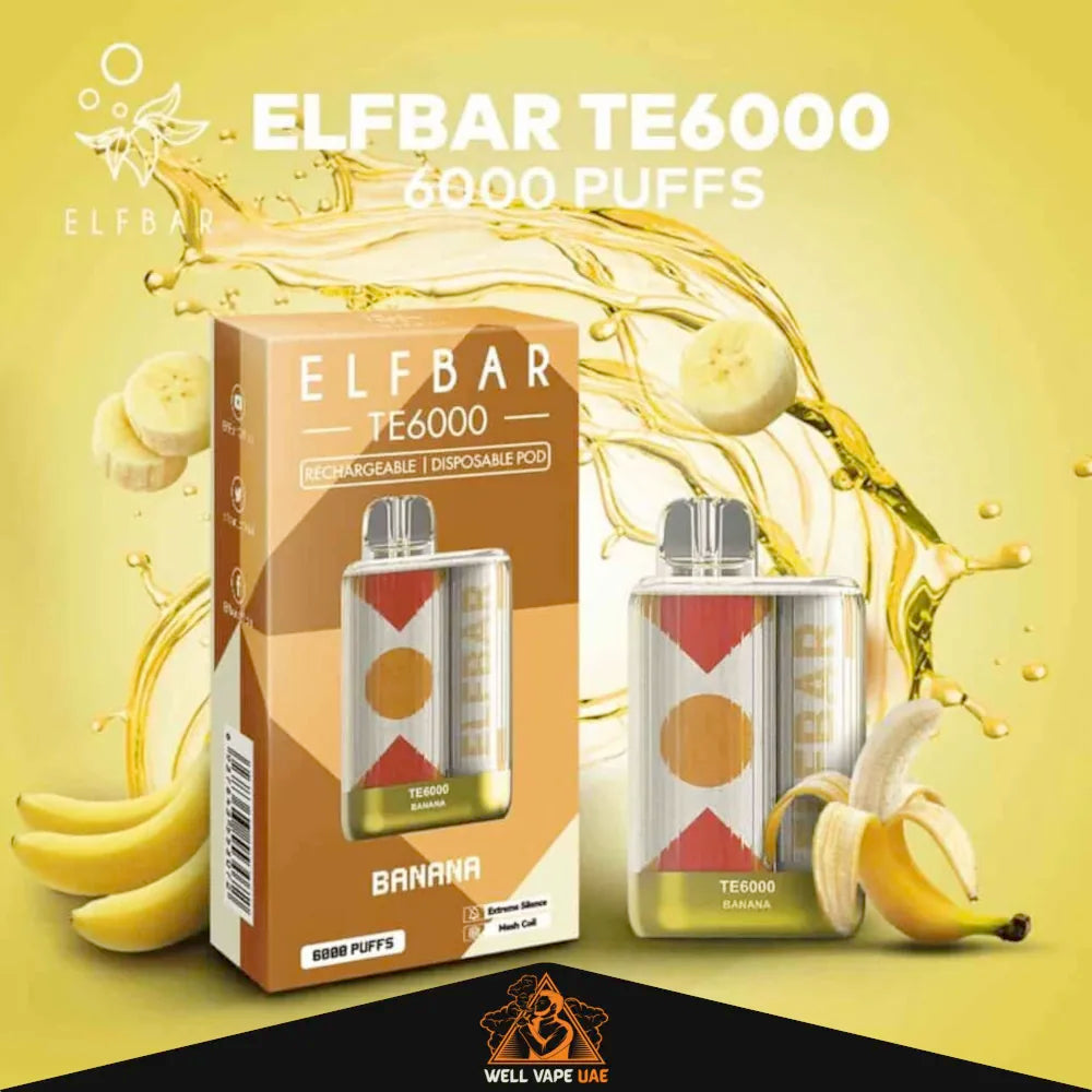 ELF BAR TE 6000 Puffs Banana