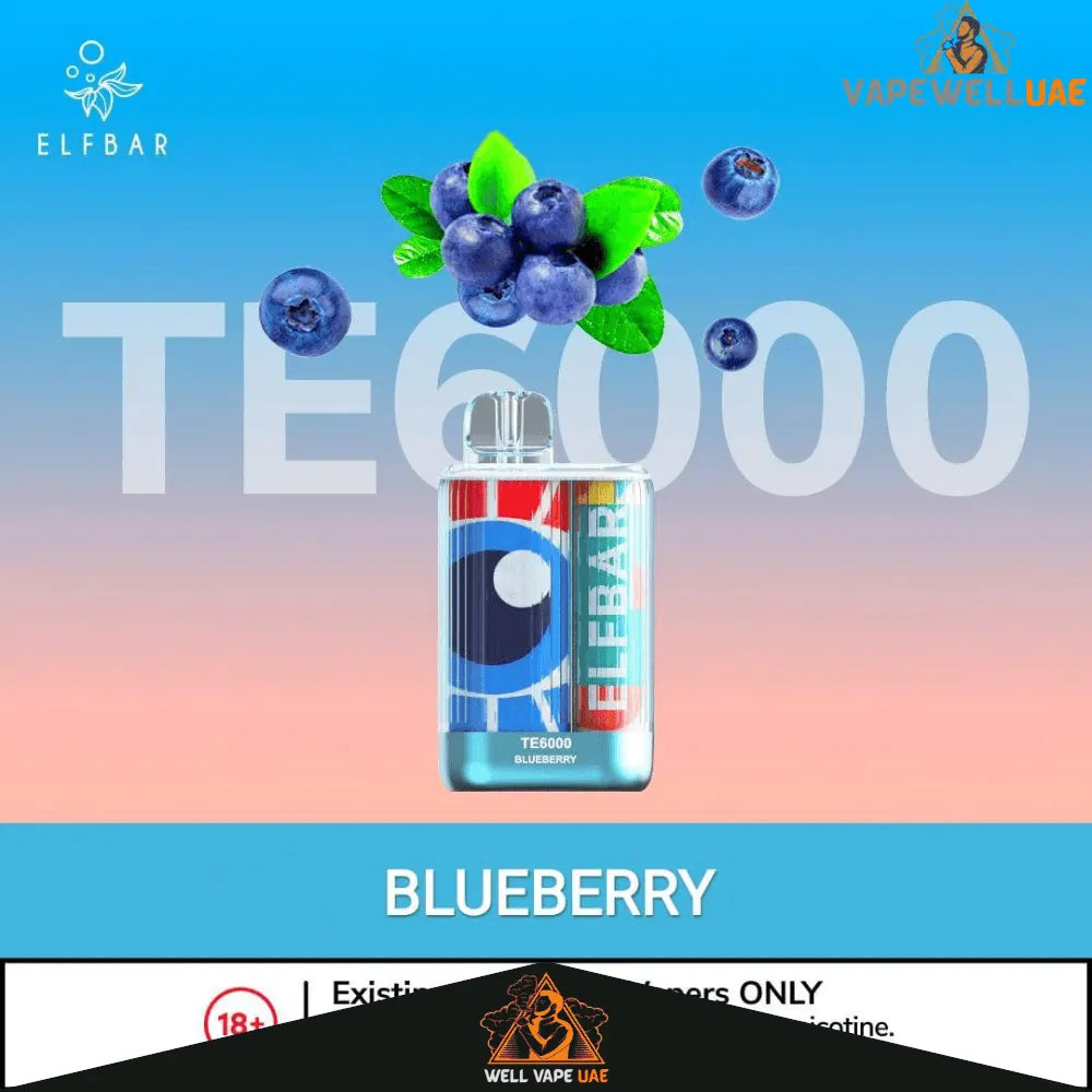 ELF BAR TE 6000 Puffs Blueberry