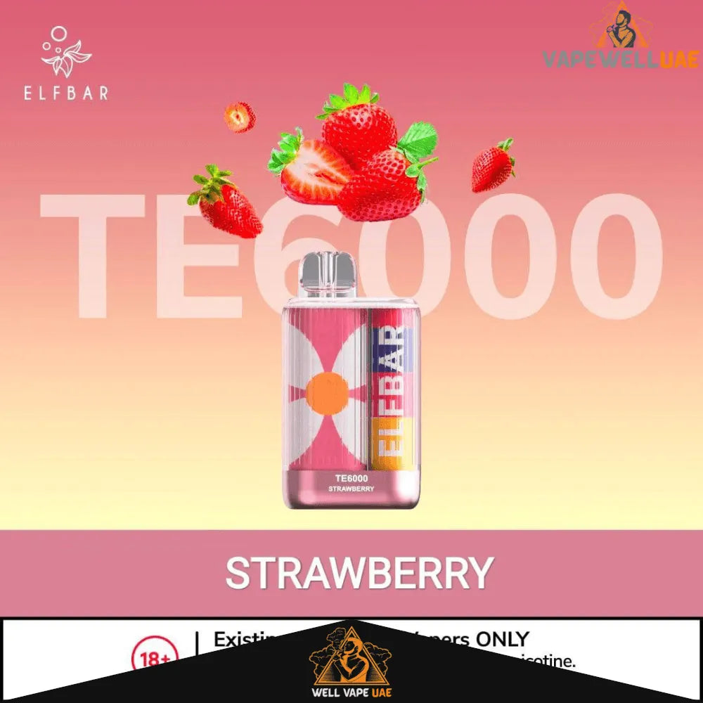 ELF BAR TE 6000 Puffs Strawberry