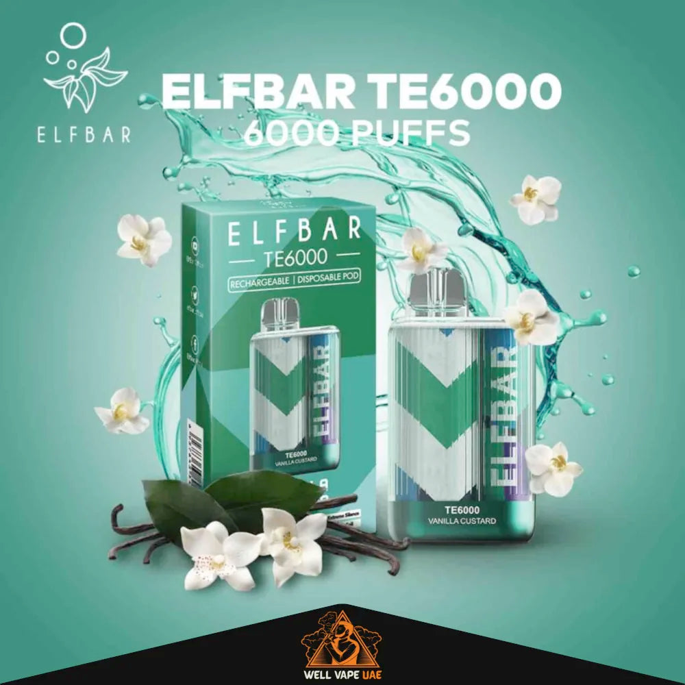 ELF BAR TE 6000 Puffs Vanilla Custard