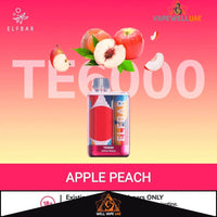 ELF BAR TE 6000 Puffs Apple Peach