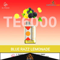 ELF BAR TE 6000 Puffs Blue Razz Lemonade