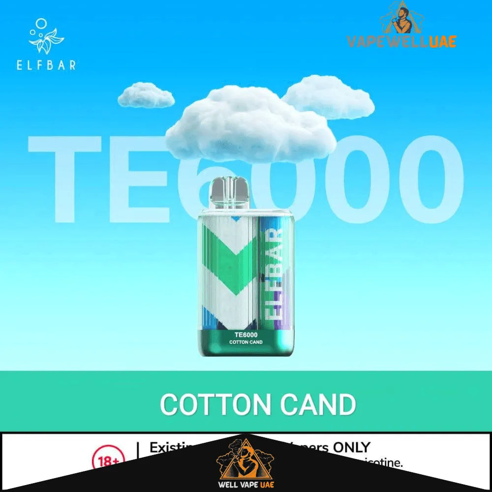 ELF BAR TE 6000 Puffs Cotton Cand