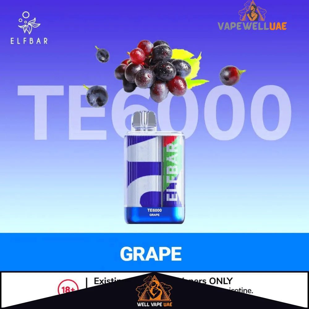 ELF BAR TE 6000 Puffs Grape