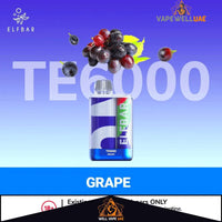 ELF BAR TE 6000 Puffs Grape