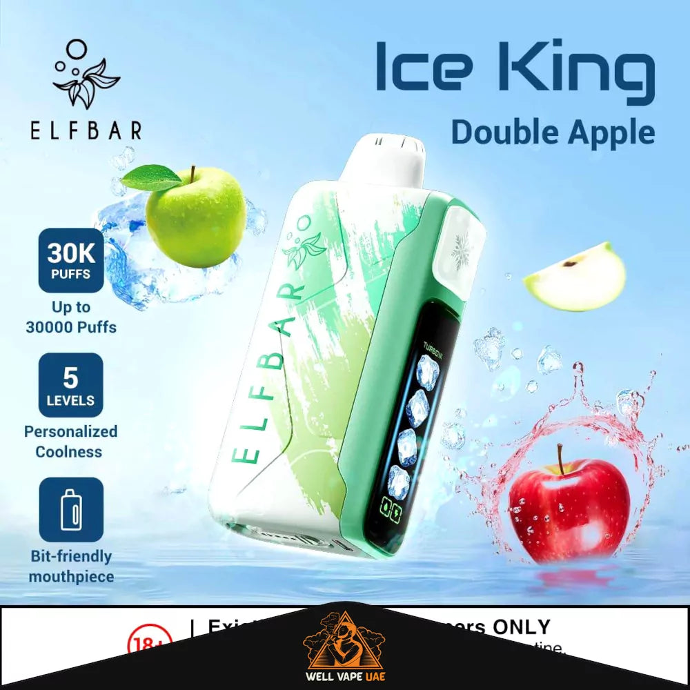 ELF BAR Ice King 30000 Puffs Double Apple