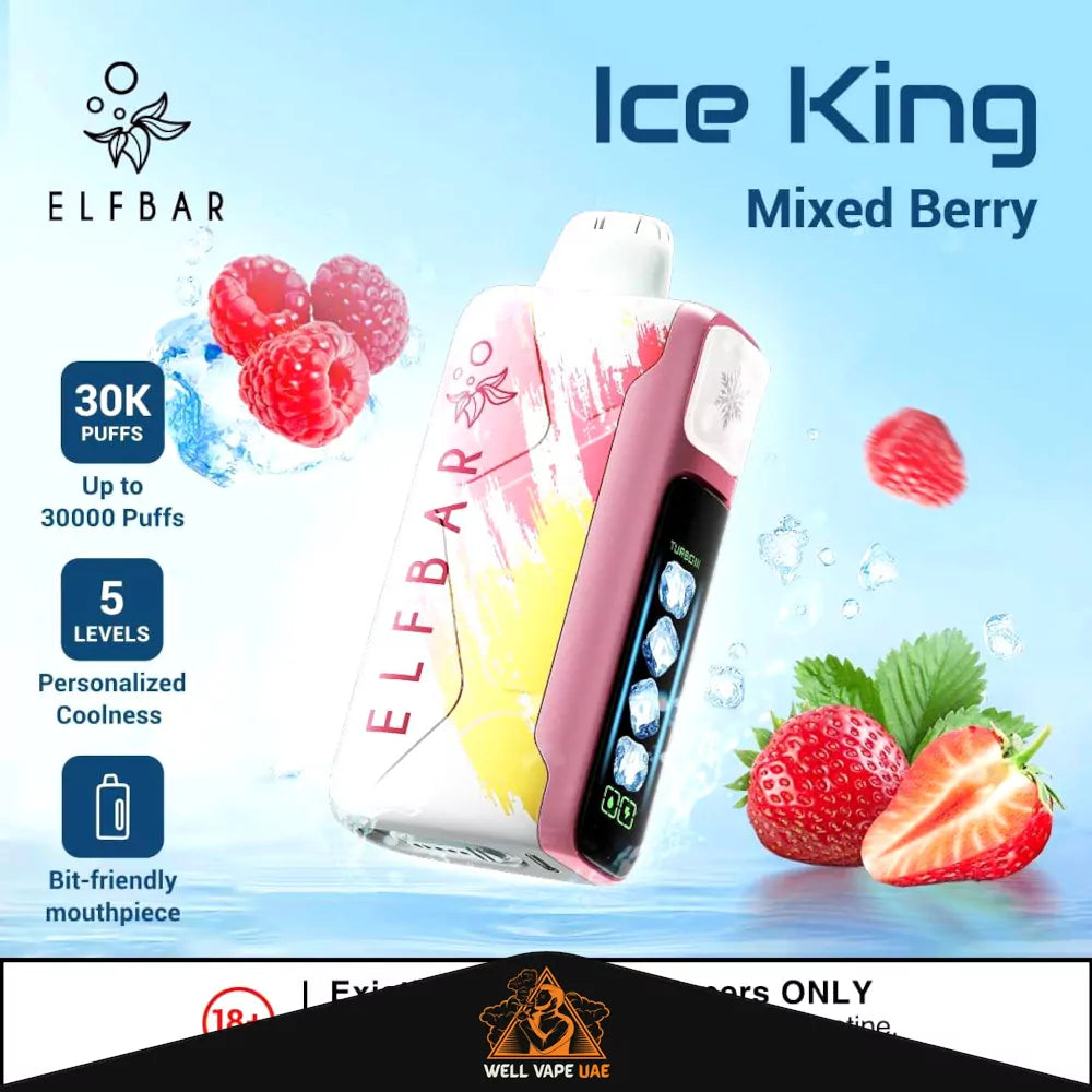 ELF BAR Ice King 30000 Puffs | Disposable Vape Delivery ELF BAR Ice King 30000 Puffs | Disposable Vape Delivery