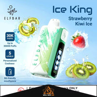ELF BAR Ice King 30000 Puffs Strawberry Kiwi Ice
