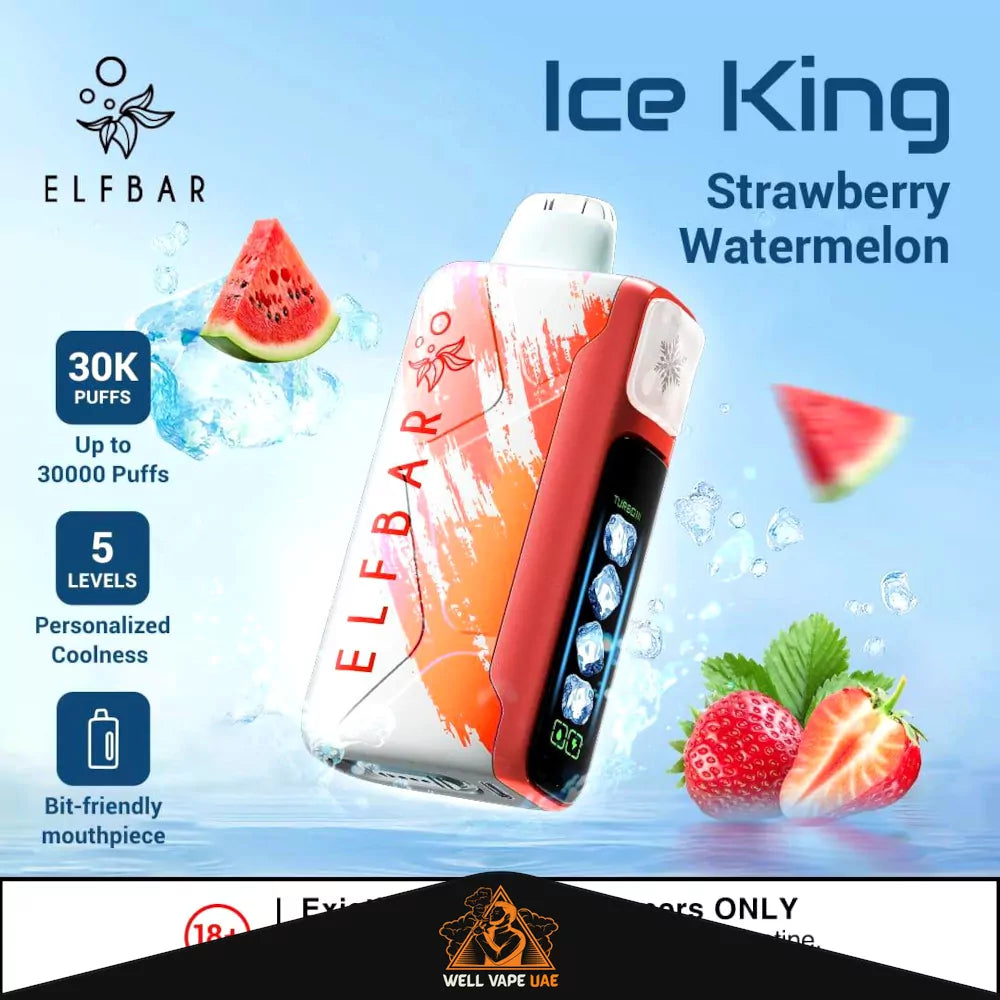 ELF BAR Ice King 30000 Puffs Strawberry Watermelon
