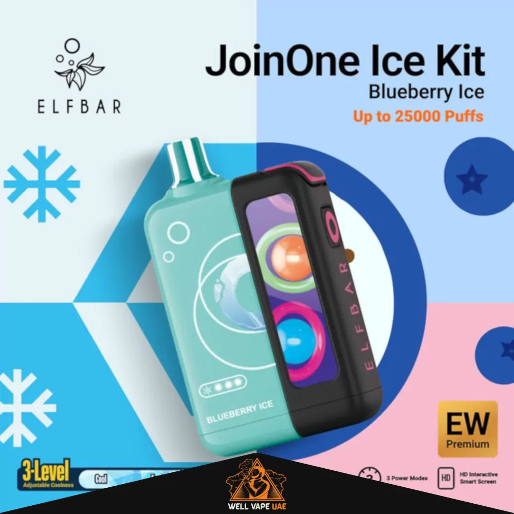 ELFBAR JoinOne Ice Kit 25000 Puffs Blueberry Ice