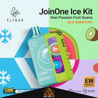 ELFBAR JoinOne Ice Kit 25000 Puffs Kiwi Passion Fruit Guava