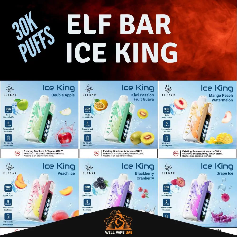 ELF BAR Ice King 30000 Puffs | Disposable Vape Delivery ELF BAR Ice King 30000 Puffs | Disposable Vape Delivery