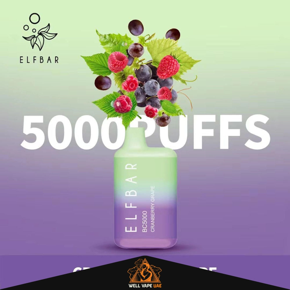 Elf Bar BC 5000 Puffs Cranberry Grape