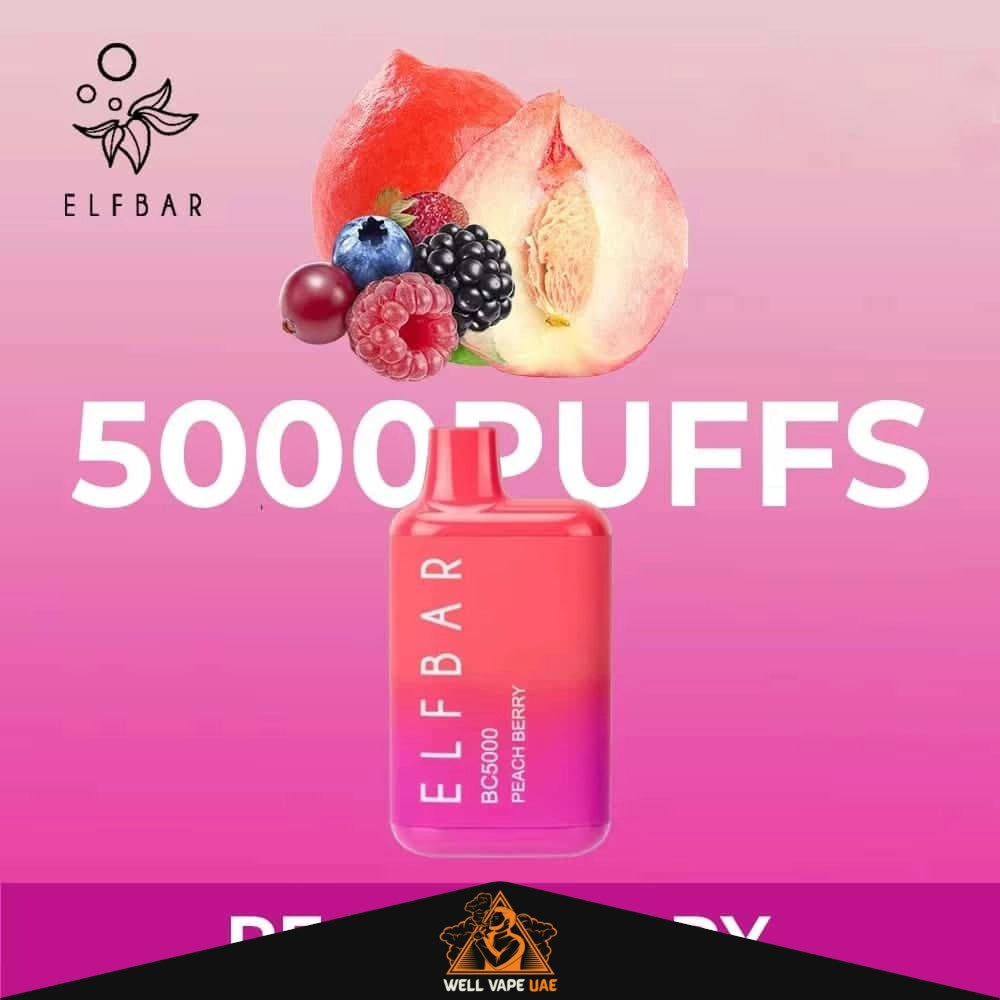 Elf Bar BC 5000 Puffs Peach Berry